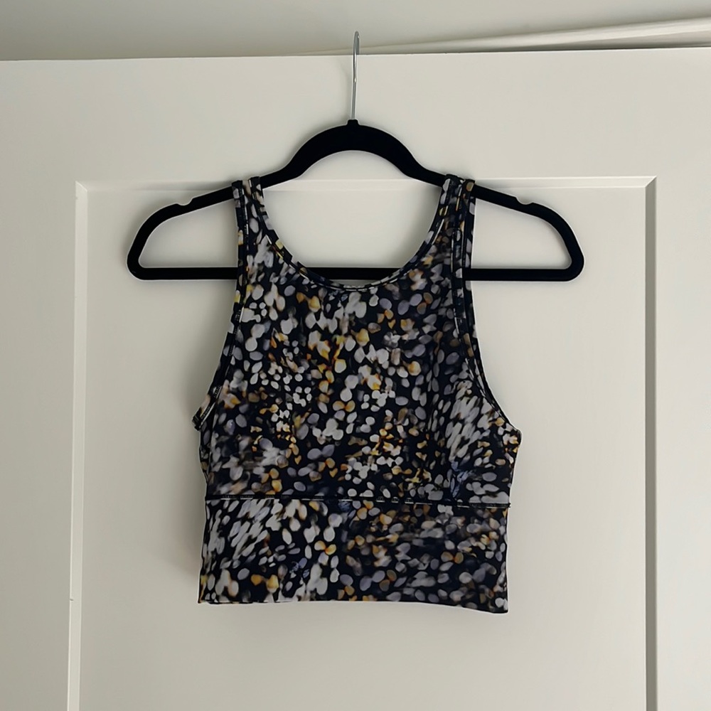 lululemon athletica POWER PIVOT TANK Metropolis Glow Multi Size 6